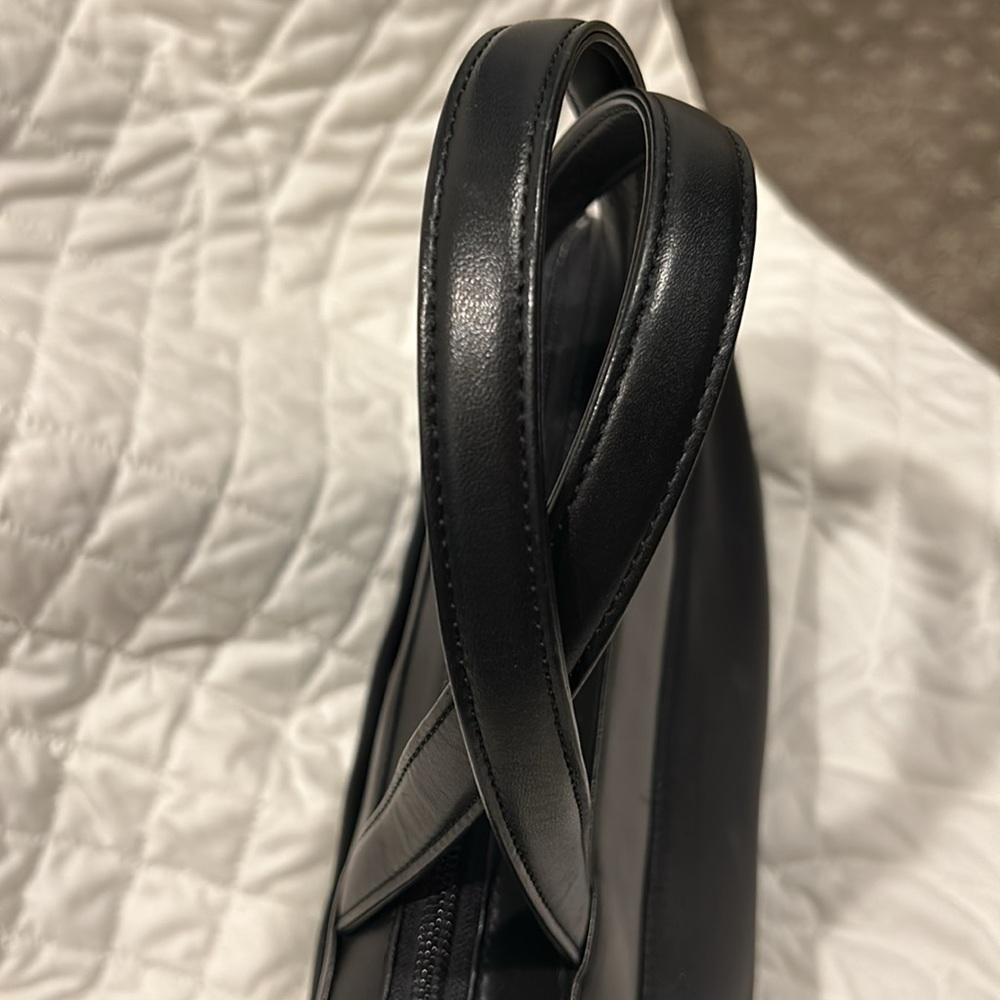 Burberry Satchel - black nylon/leather upper part and handles - Picture 14 of 15